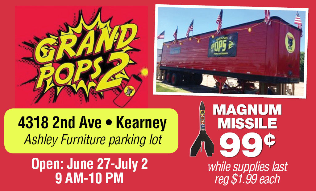 Grand Pops 2 Fireworks - Kearney